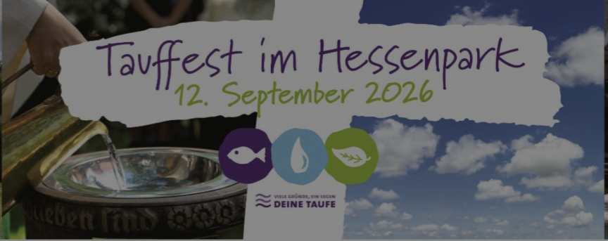 Tauffest im Hessenpark am 12. September 2026